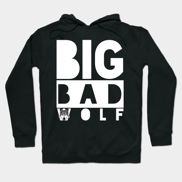 BIG BAD WOLF (White) Hoodie by TSOL Games